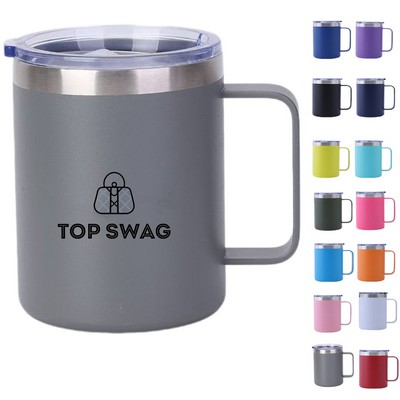 Custom 14 Oz. Stainless Steel Camping Mug