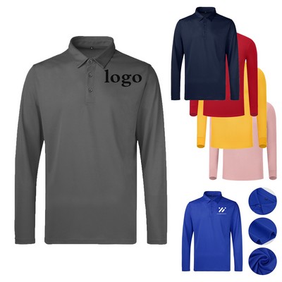 Men's Athletic Stretch Micro Pique Polo