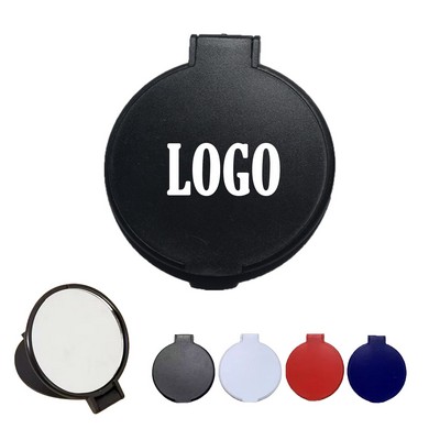 Plastic Folding Single-Sided Round Mirror