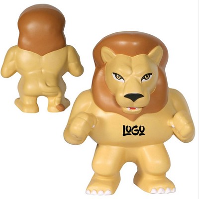 PU Foam Lion Mascot Stress Reliever