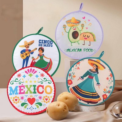 12" Microwaveable Tortilla Warmer Pouch