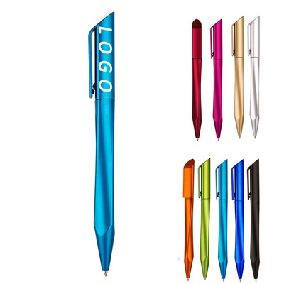 Simple Rotating Metal Paint Ballpoint Pen