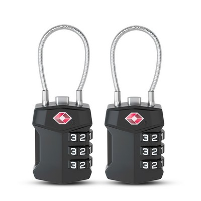 Zinc Alloy Combination Lock Travel Bag Padlock