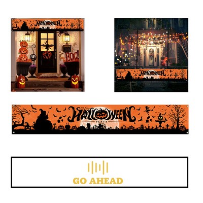 Customized Halloween Large Banner