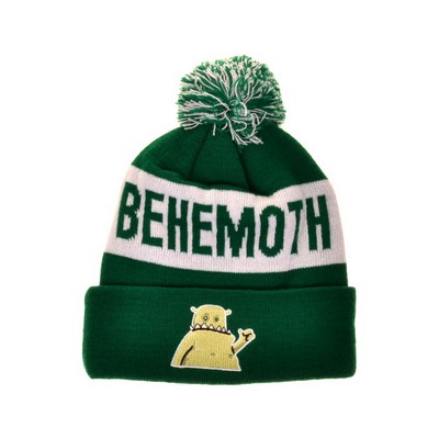 Jacquard Knit Beanie 100% Acrylic with Knit In Designs