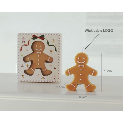 Gingerbread Man Scented Candle