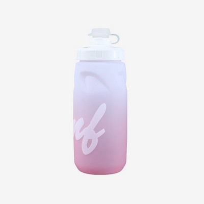 20oz Plastic Water Bottle with Push Cap