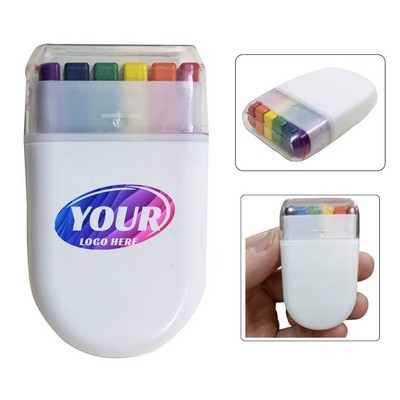 Rainbow Pride Flag Color Crayon Face Paint