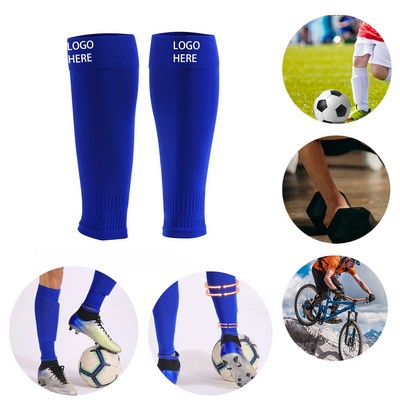 2X Soccer Calf Sleeves Compression for Football Baseball Basketball Rugby