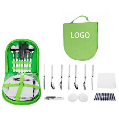 Stainless Steel Outdoor Picnic Utensil Set