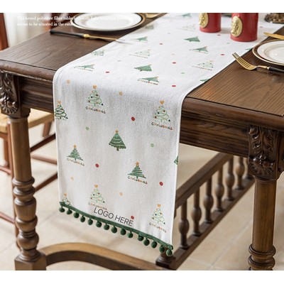 Vintage Christmas Table Runner 90-350cm