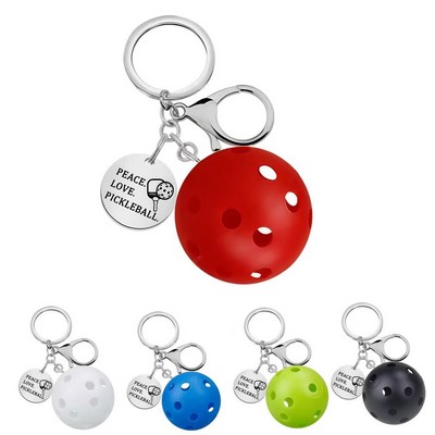 Pickleball Keychain
