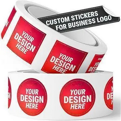 Business Waterproof Labels Sticker