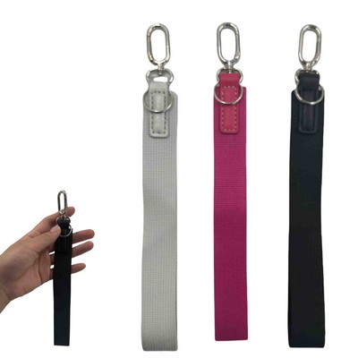 Wrist Lanyard Key Chain Holder With Key Rings Keychain For Car Keys ID Badge Wallet Card Holder