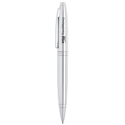 Cross Calais Ballpoint Pen - Polished Chrome