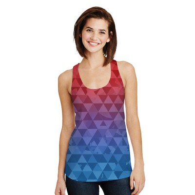 Cut & Sew Sublimated Ladies Racerback Tank
