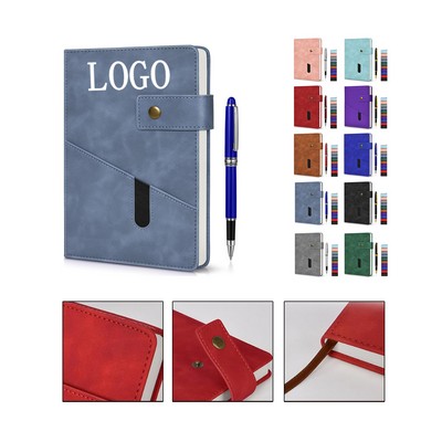 A5 PU Leather Hardcover Journal