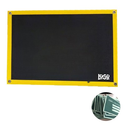 Custom Printed Velvet Bar Advertising Flag