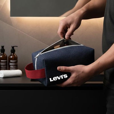 Denim Dopp Kit