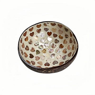 Handmade Shell Coconut Bowl Living Room Decor Entryway Key Jewelry Storage Creative Decor