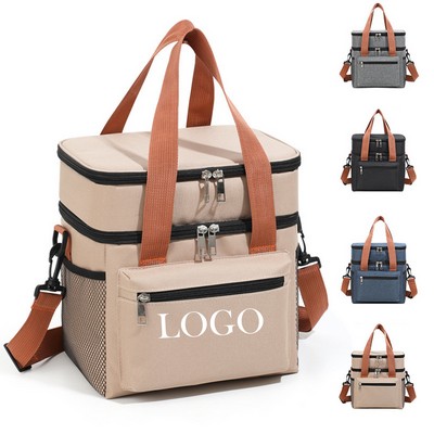 12L Dual-Layer Thermal Tote Bag