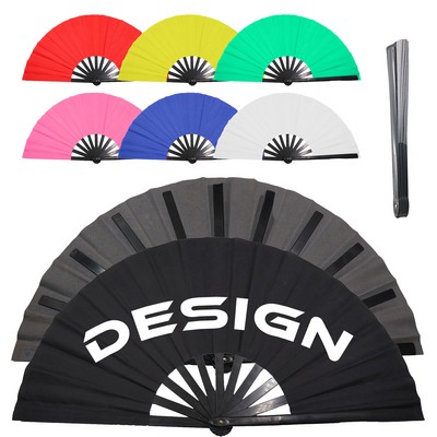 Full color Handheld Folding Hand Fan