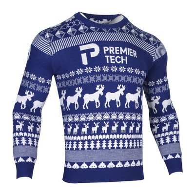 Uniquely Styled Hand-Knit Sweater