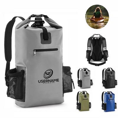 Pvc Waterproof Dry Bag Hiking Backpack