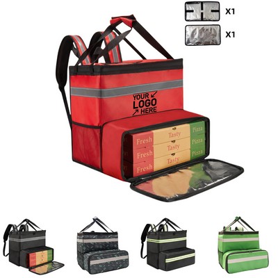 Expandable Pizza Delivery Backpack