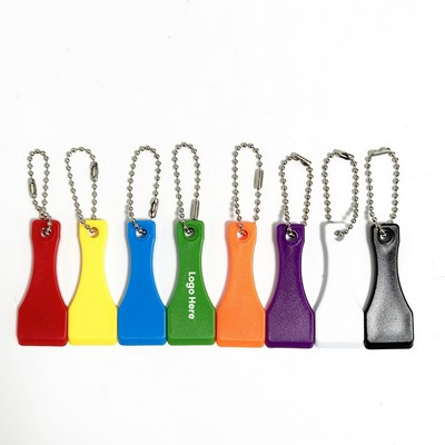 Plastic Lottery Scratchers with Bead Chain