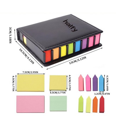 Crayon-Colored PU Sticky Note Box