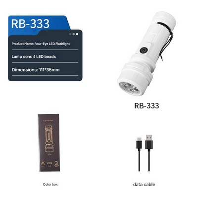 Four-Eye LED Fashlight