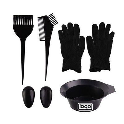 7pcs Salon Hair Coloring Dyeing Kit