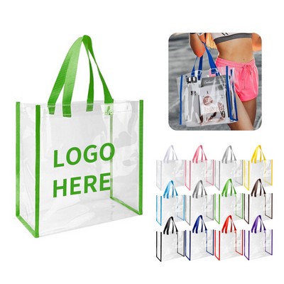 Transparent Vinyl Tote