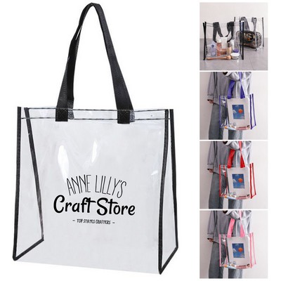 Clear PVC Tote Bag