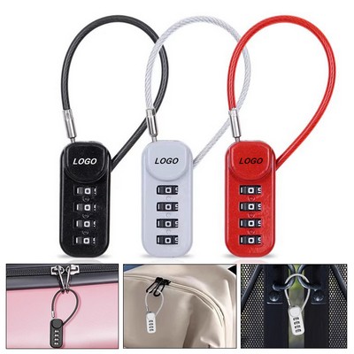 Steel Cable Combination Padlock