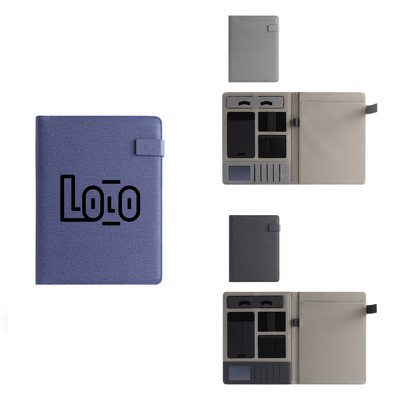 PU Leather Multifunctional Business Folder