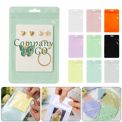 PET Thick Resealable Storage Bag For Packaging Use(7" x 4")