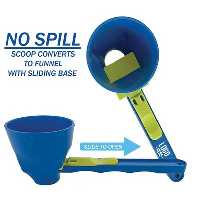 Mess-free Measuring Funnel Powder Scoop