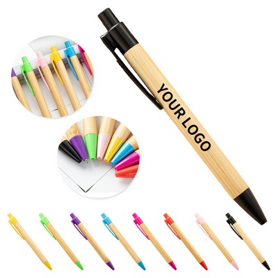 Recycled Barrel Click Ballpoint Pen