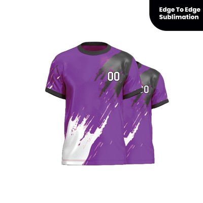 Unisex Custom Dye Sublimation Short Sleeve T-Shirt