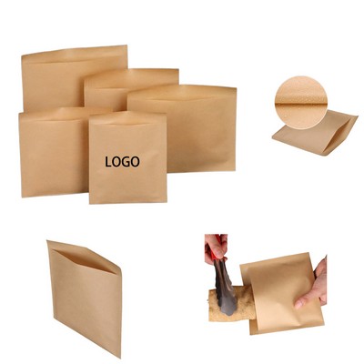 Double Open Grease Resistant Kraft Paper Bag