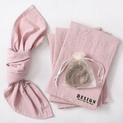 15.75 x 15.75" Linen Dinner Napkins