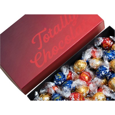 Lindt Moments: 36-Piece Lindor Truffle Gift Set with Luxury Custom Packaging