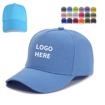 6-Panel Polyester Baseball Cap