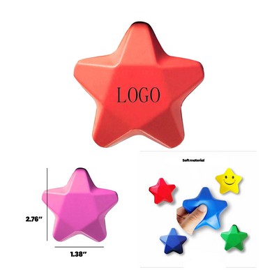 Star-Shaped Squeeze Stress Ball