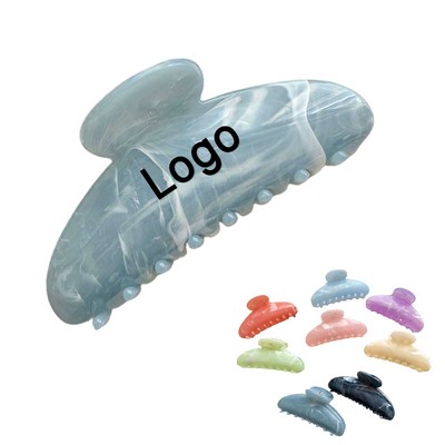 Acrylic Nonslip Medium Hair Claw Clips