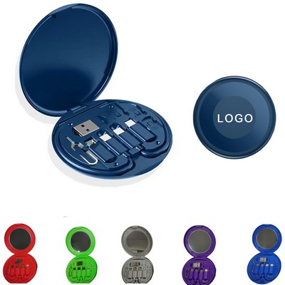 Portable Multi-Functional Data Line Storage Box