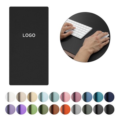 Large Office Leather Desk Mat