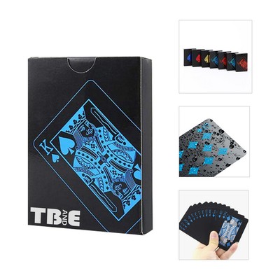 Custom Waterproof Pvc Playing Cards Pokers